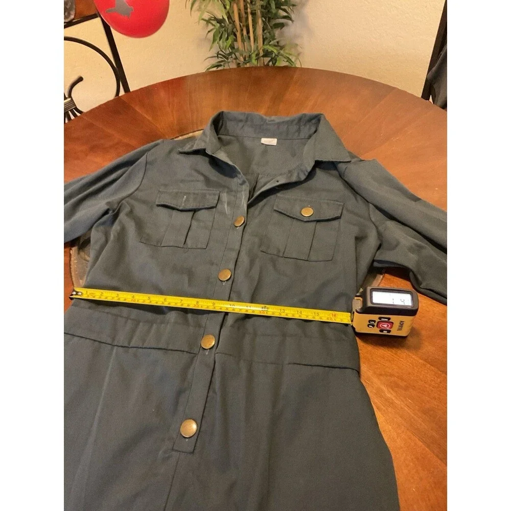 Michael Myers Halloween II Costume Adult Large Blue Jumpsuit Bloody Mask Spirit - Picture 7 of 9